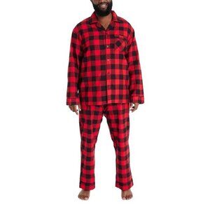Men's Buffalo Check Flannel Pajama Set Wondershop XXL (313)